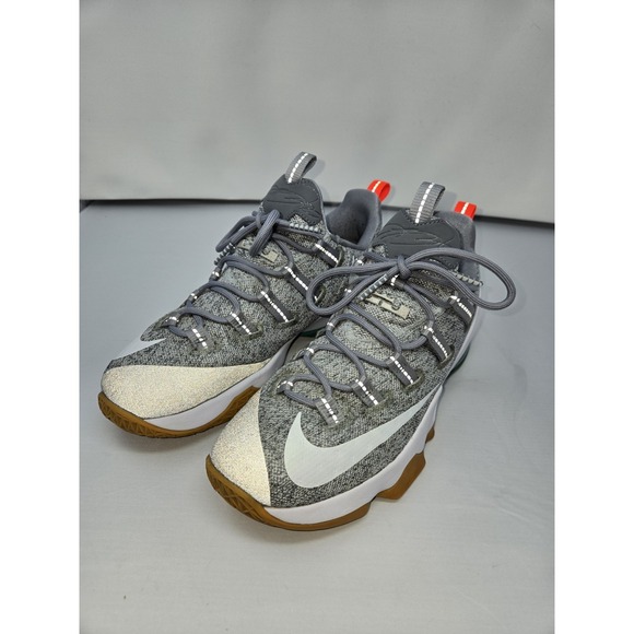 Men's Size 9.5 - Nike LeBron 13 Low Grey Gum - Picture 1 of 10